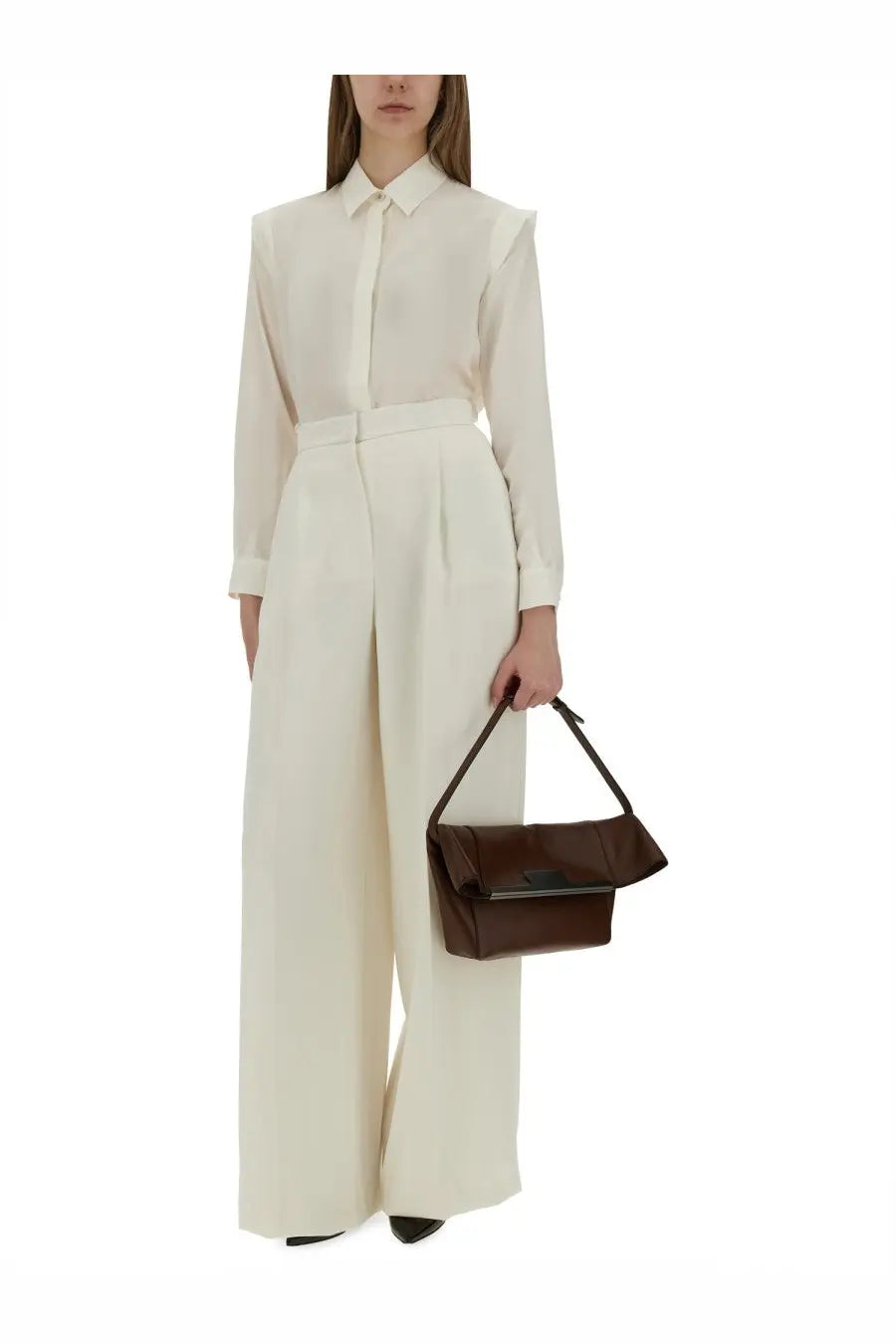 Max Mara Women's Shirt Zirlo White, view 2