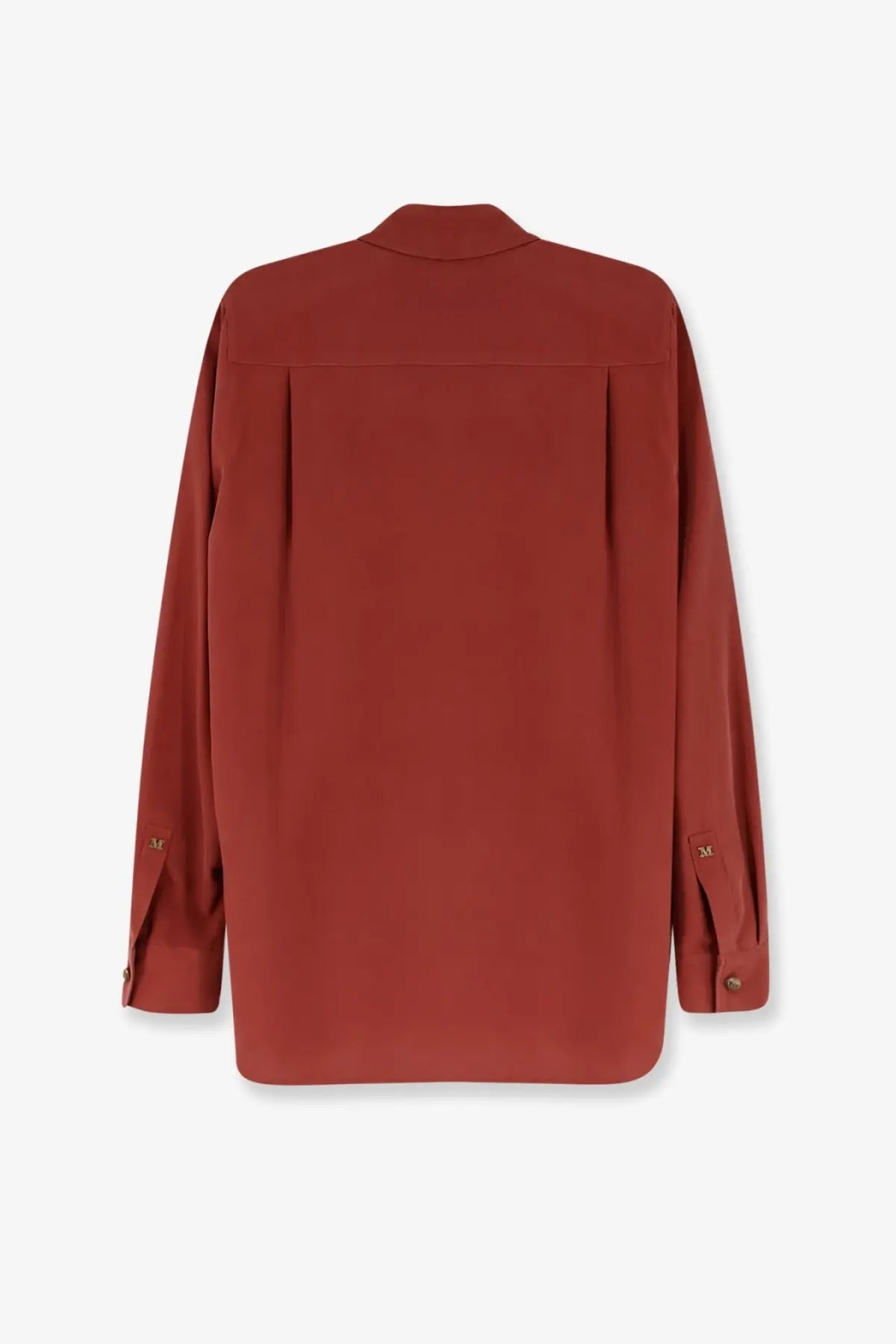 Max Mara Women's Siamese Silk Shirt Brown, view 2