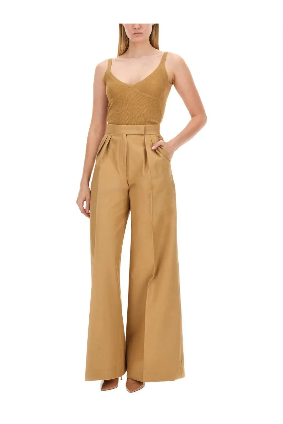 Max Mara Women's Top Gallura Beige, view 2