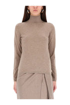 Max Mara Women's Turtleneck Sweater Meana Beige