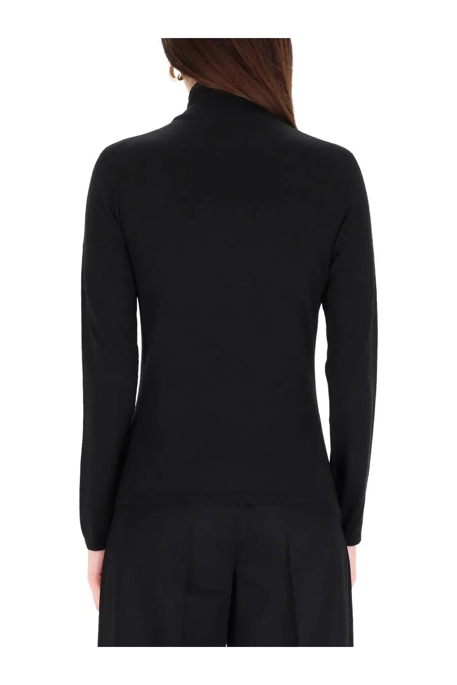 Max Mara Women's Turtleneck Sweater Meana Black, view 3