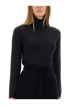 Max Mara Women's Turtleneck Sweater Meana Blue, view 4
