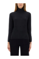 Max Mara Women's Turtleneck Sweater Meana Blue