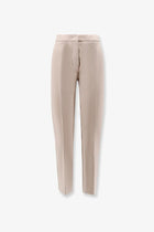 Max Mara Women's Viscose Blend Pegno Trousers Beige