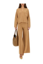 Max Mara Women's Wide Pants Judy Beige, view 2