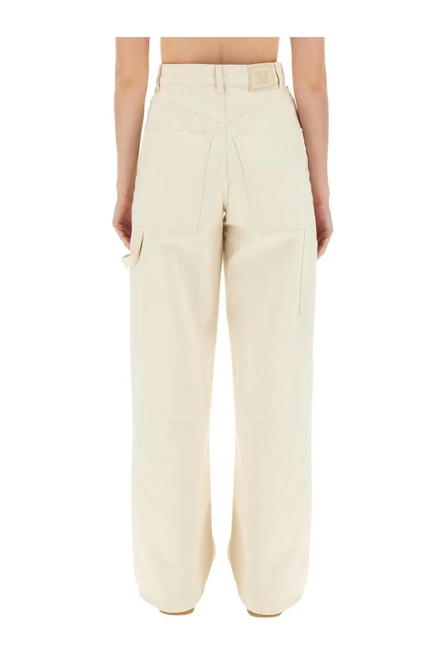 Max Mara Women's Wide Pants White, view 3