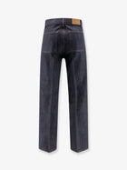 Loro Piana Women's Max Trousers Cotton and Cashmere Jeans WILD WONDERBERRY, view 2
