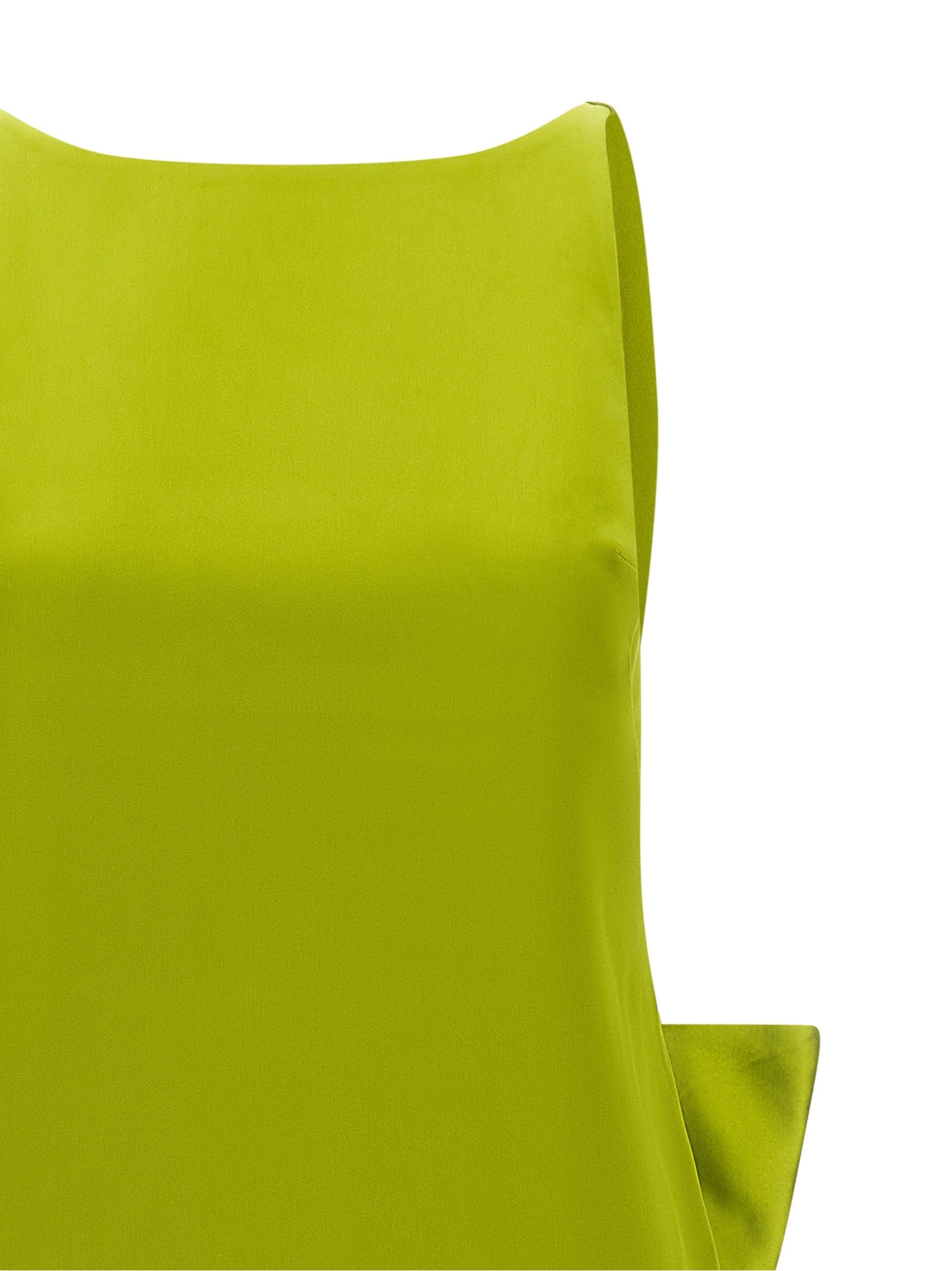 self-portrait Maxi Bow Dress Green