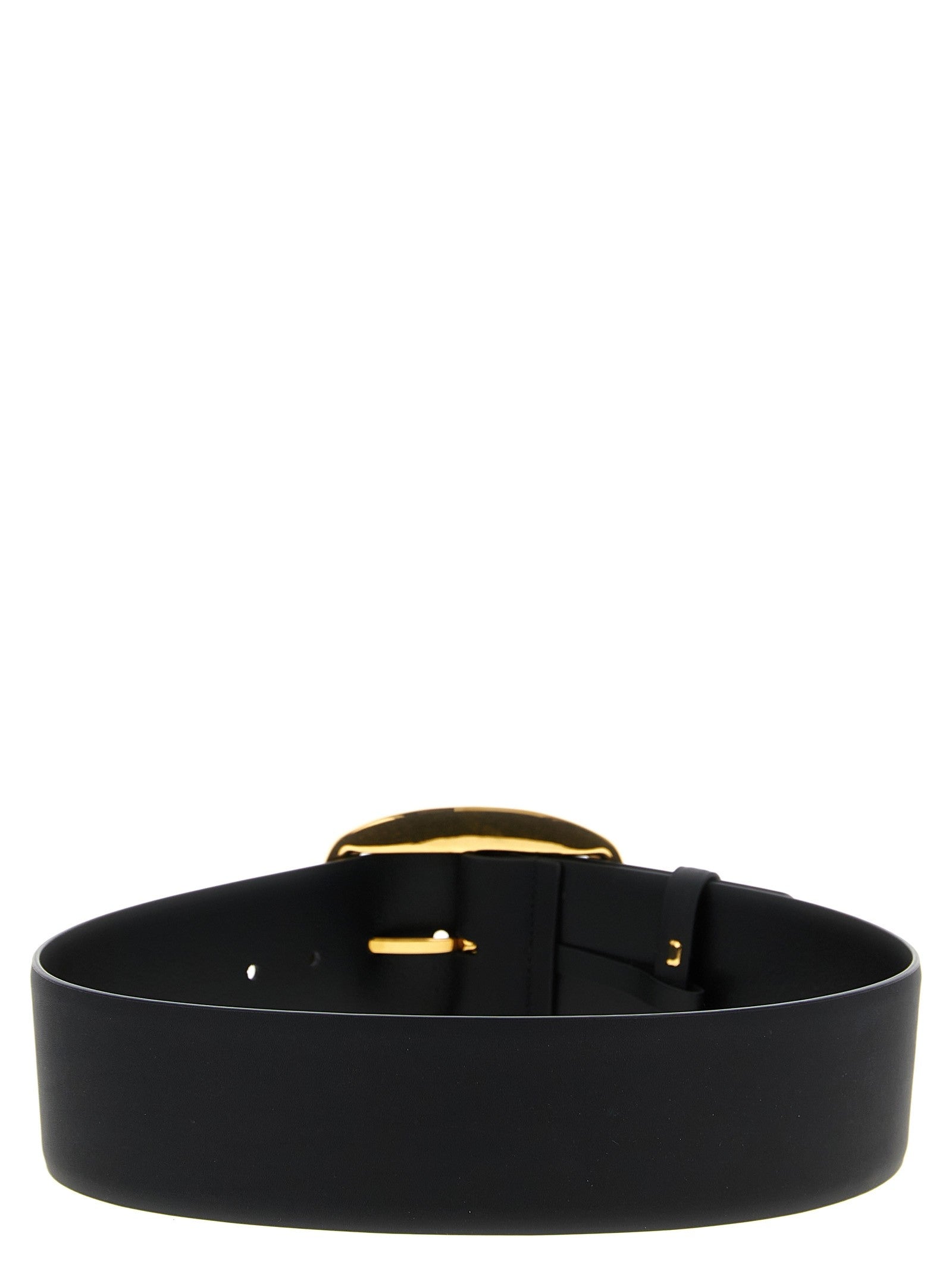 Dolce &amp; Gabbana Maxi Buckle Belt Black