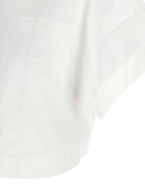 Fendi Maxi Button Shirt White