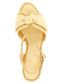 Alexandre Birman Maxi Clarita Sandals Yellow, view 4