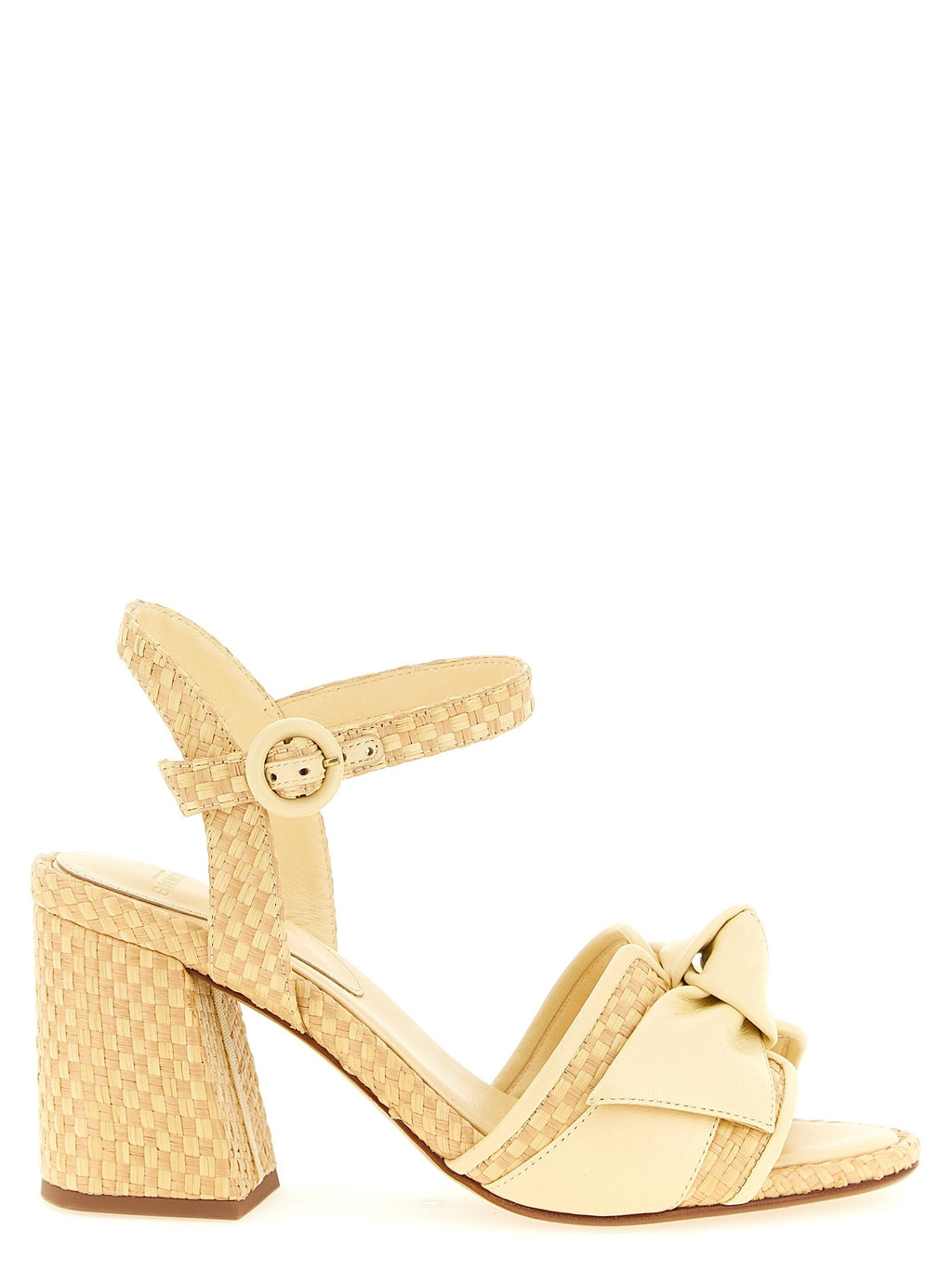 Alexandre Birman Maxi Clarita Sandals Yellow
