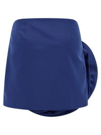 ROTATE Birger Christensen Maxi Flower Skirt Blue