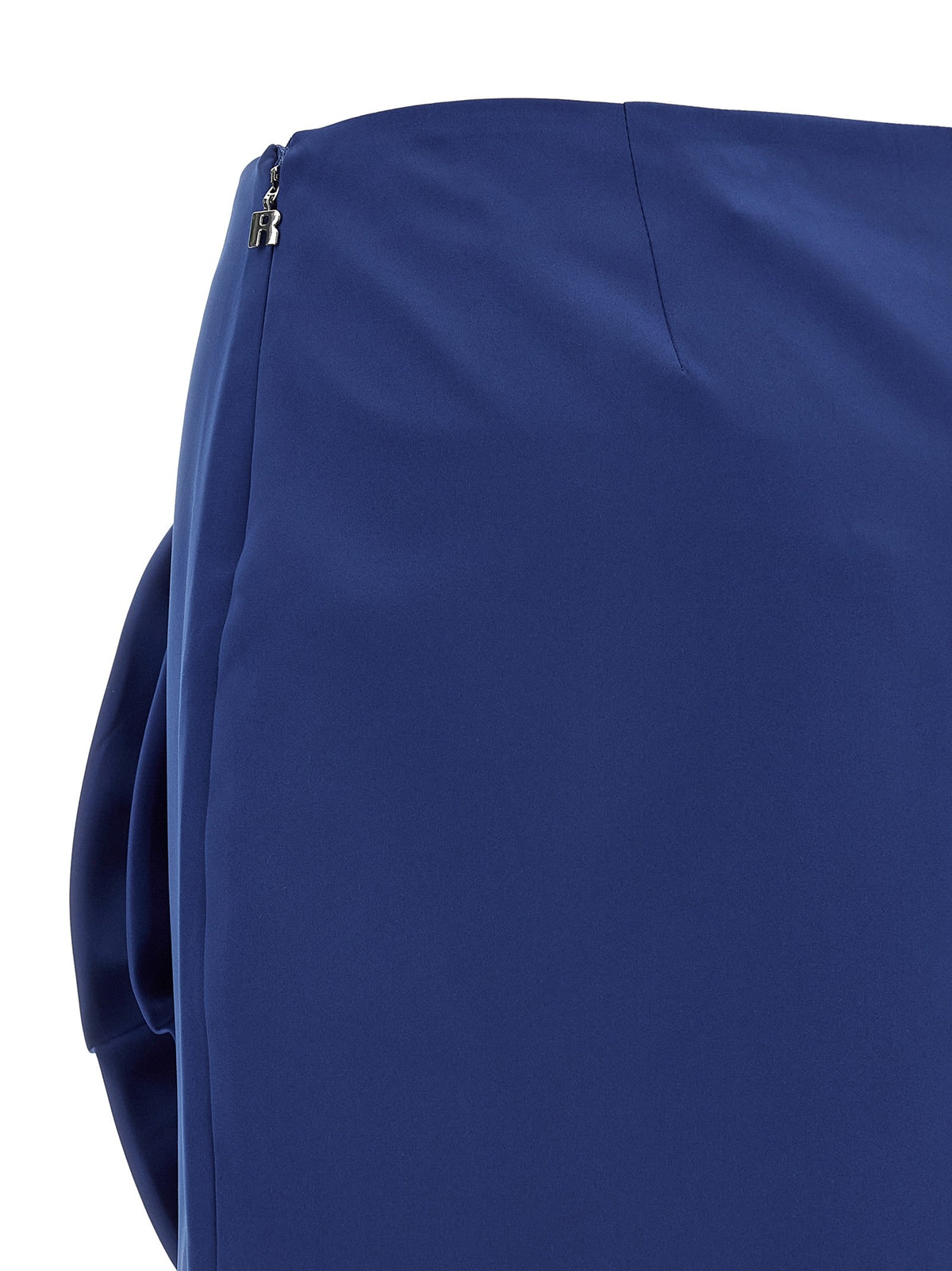 ROTATE Birger Christensen Maxi Flower Skirt Blue