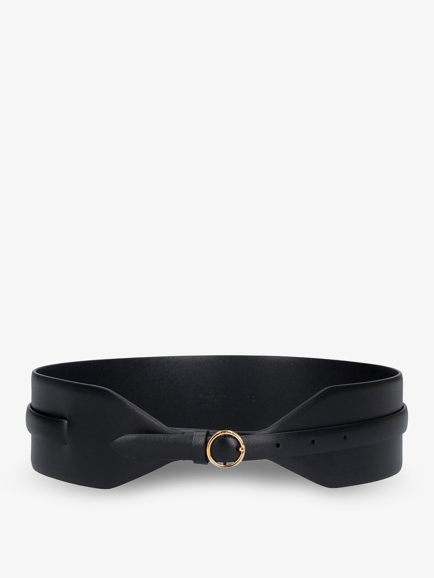 ALAÏA Women's Maxi Leather Belt Black