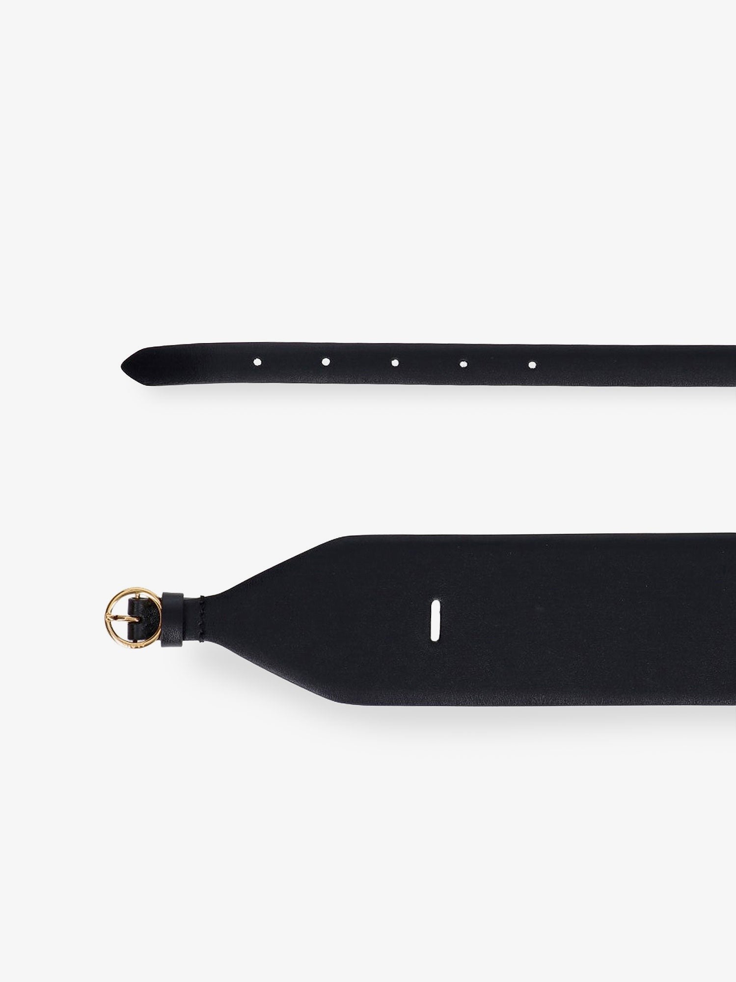 ALAÏA Women's Maxi Leather Belt Black