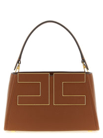 Elisabetta Franchi Maxi Handbag Brown