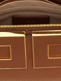 Elisabetta Franchi Maxi Handbag Brown