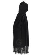 Ganni Maxi Scarf Black