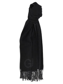 Ganni Maxi Scarf Black