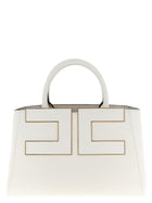 Elisabetta Franchi Maxi Shopping Bag White