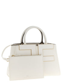 Elisabetta Franchi Maxi Shopping Bag White