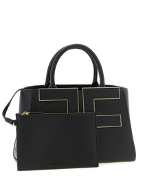Elisabetta Franchi Maxi Shopping Bag Black