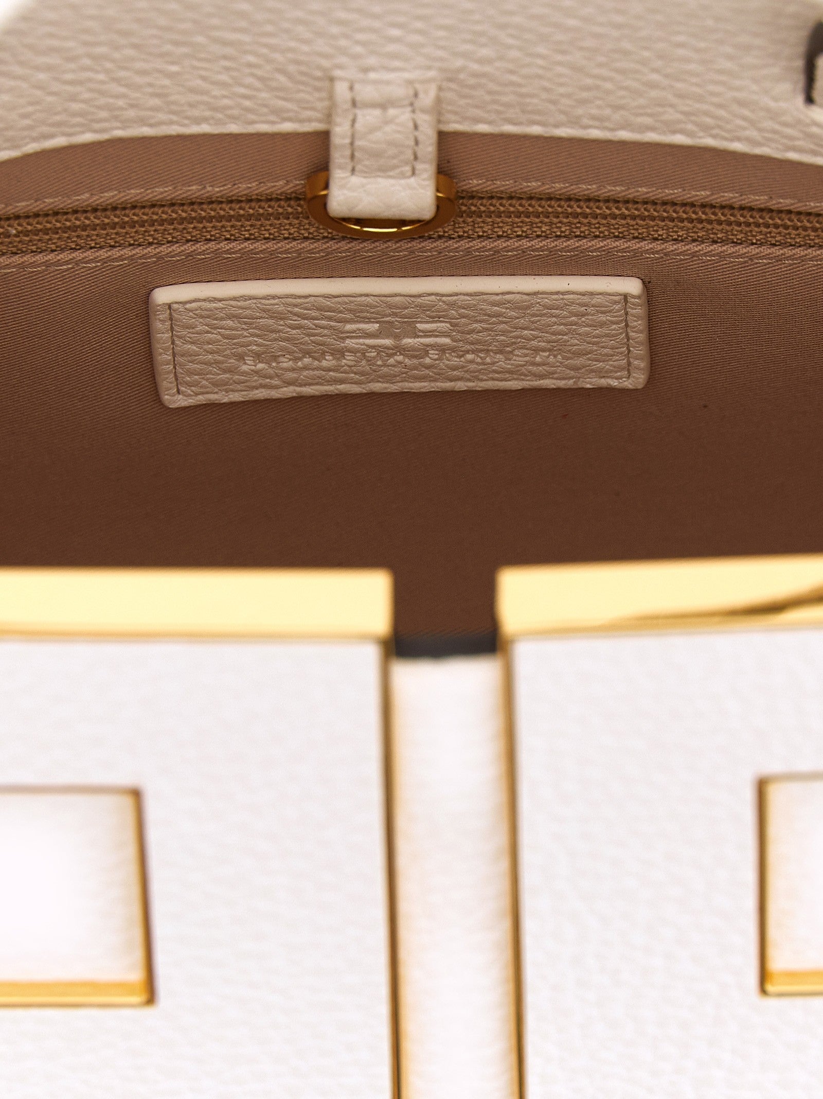Elisabetta Franchi Maxi Shopping Bag White