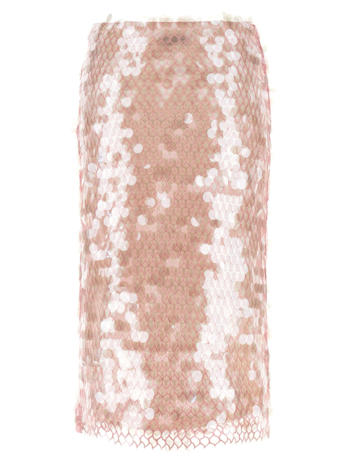 Tory Burch Maxi Sequin Skirt Blue