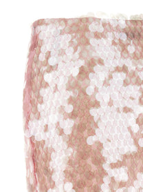 Tory Burch Maxi Sequin Skirt Blue
