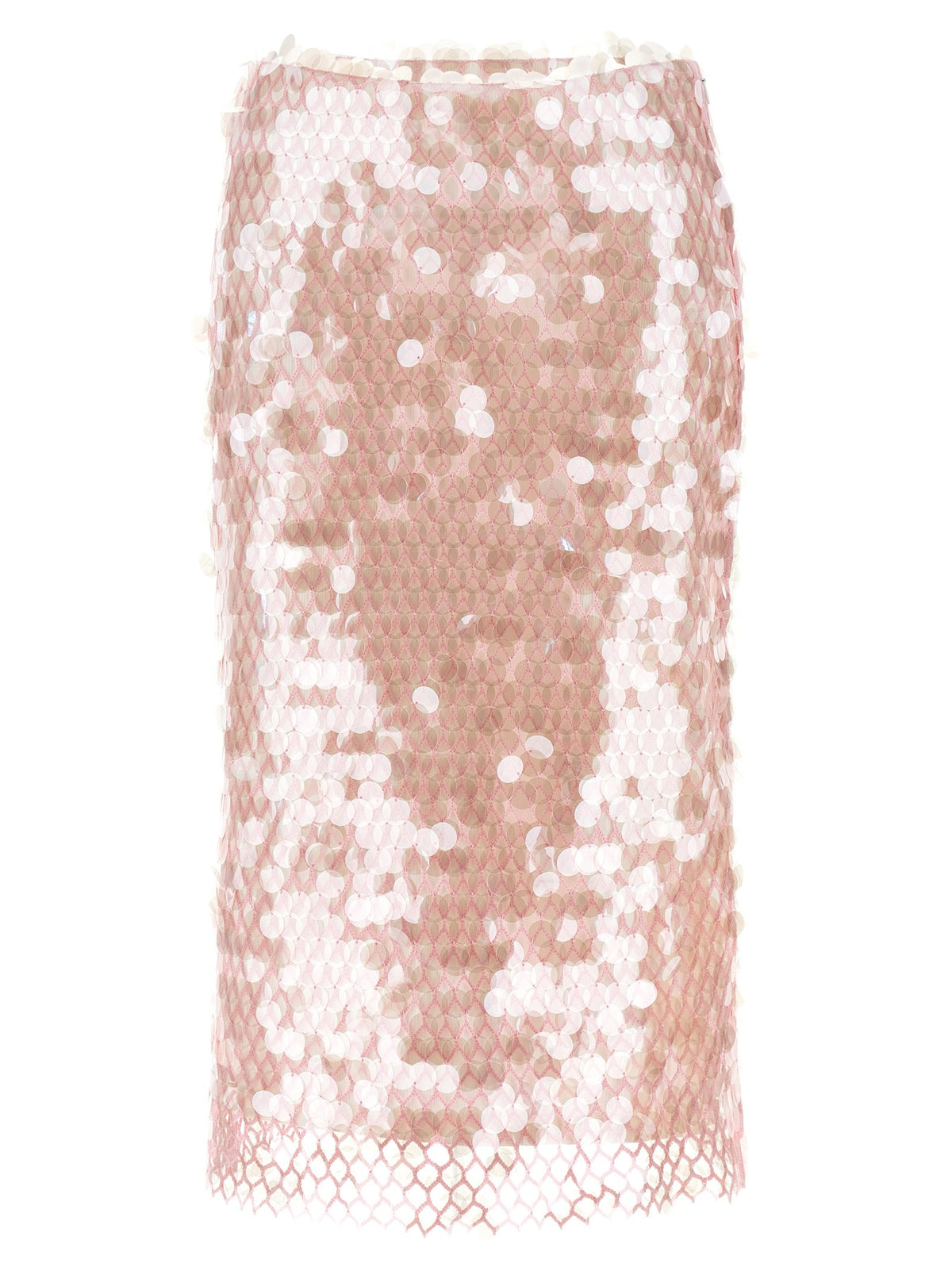 Tory Burch Maxi Sequin Skirt Blue