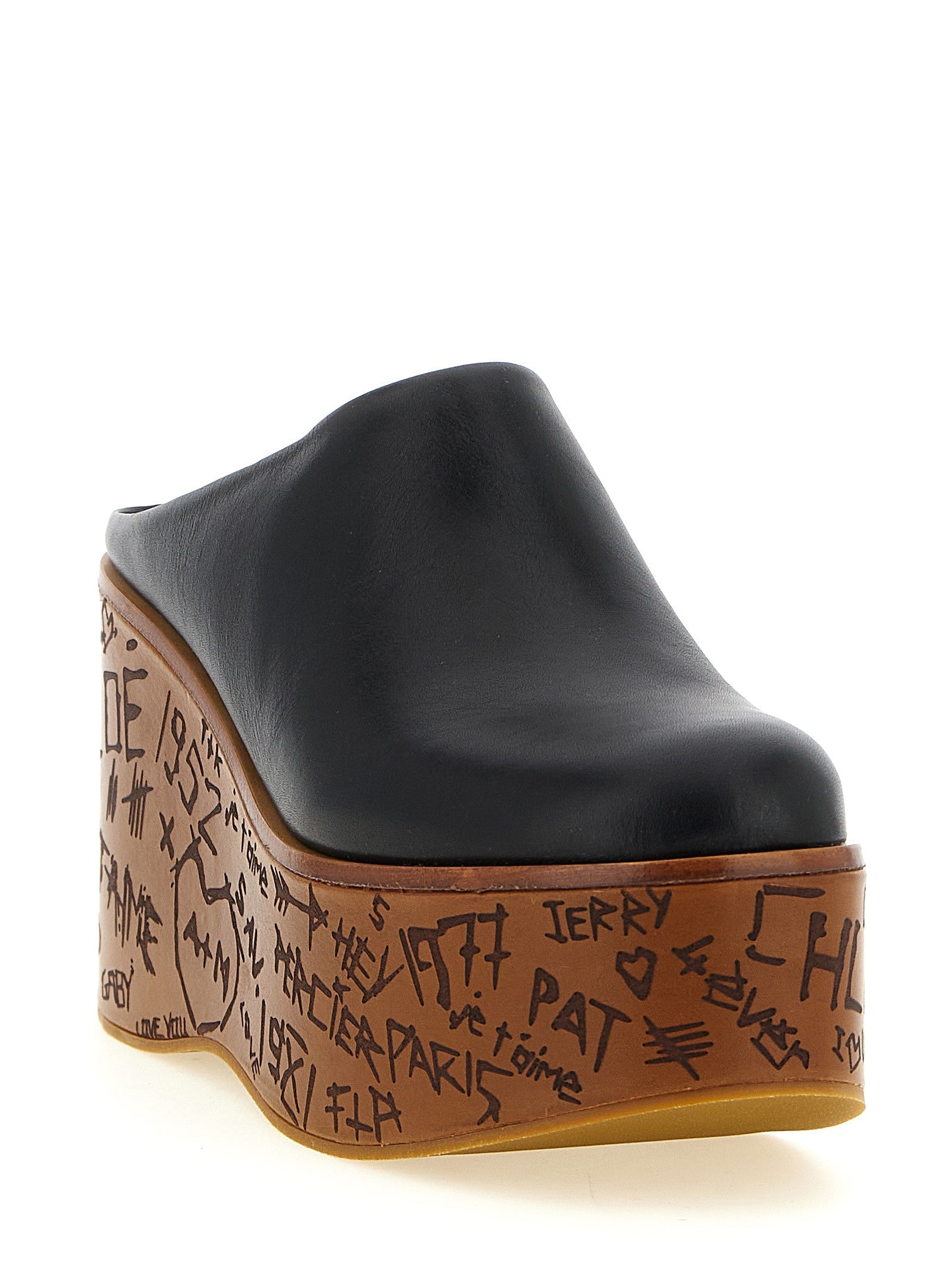 Chloé Maxime Wedges Black