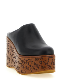 Chloé Maxime Wedges Black