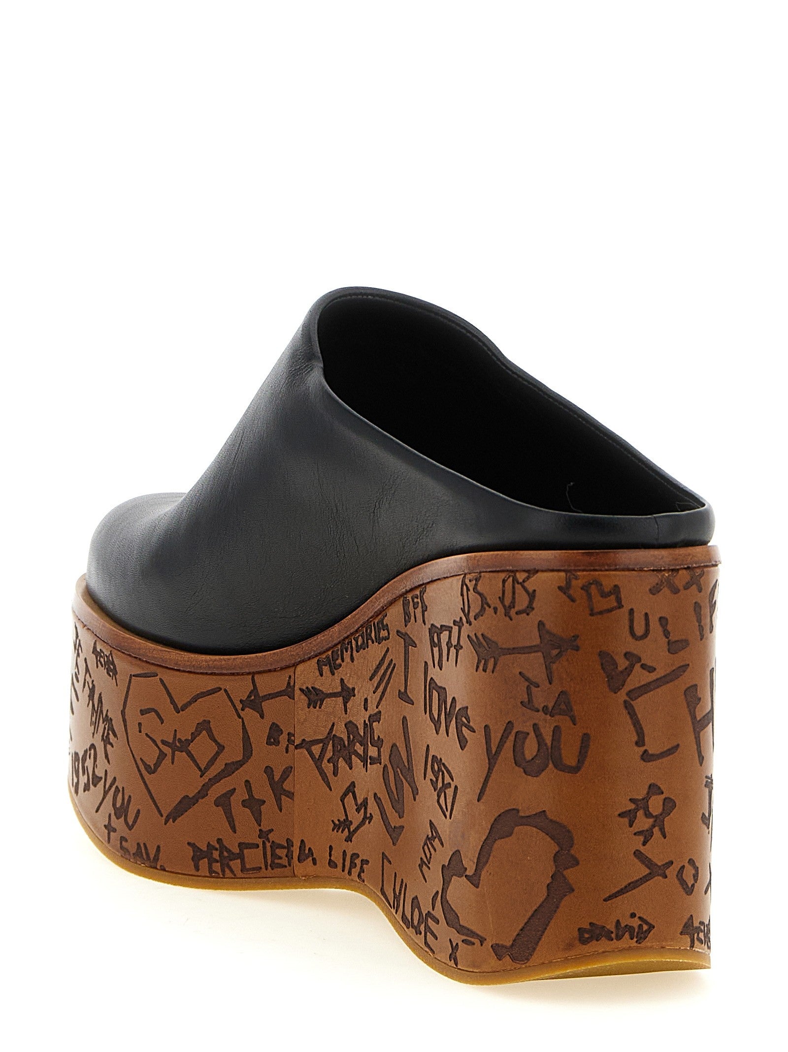 Chloé Maxime Wedges Black
