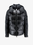 Moncler Men's Maya Recycled Polyester Down Jacket Black