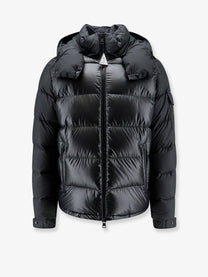 Moncler Men's Maya Recycled Polyester Down Jacket Black