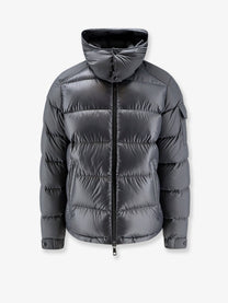 Moncler Men's Maya Recycled Polyester Down Jacket Grey
