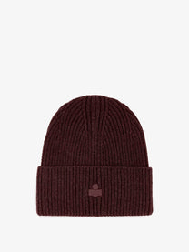 ISABEL MARANT Women's Mayers Cotton and Wool Blend Hat Red