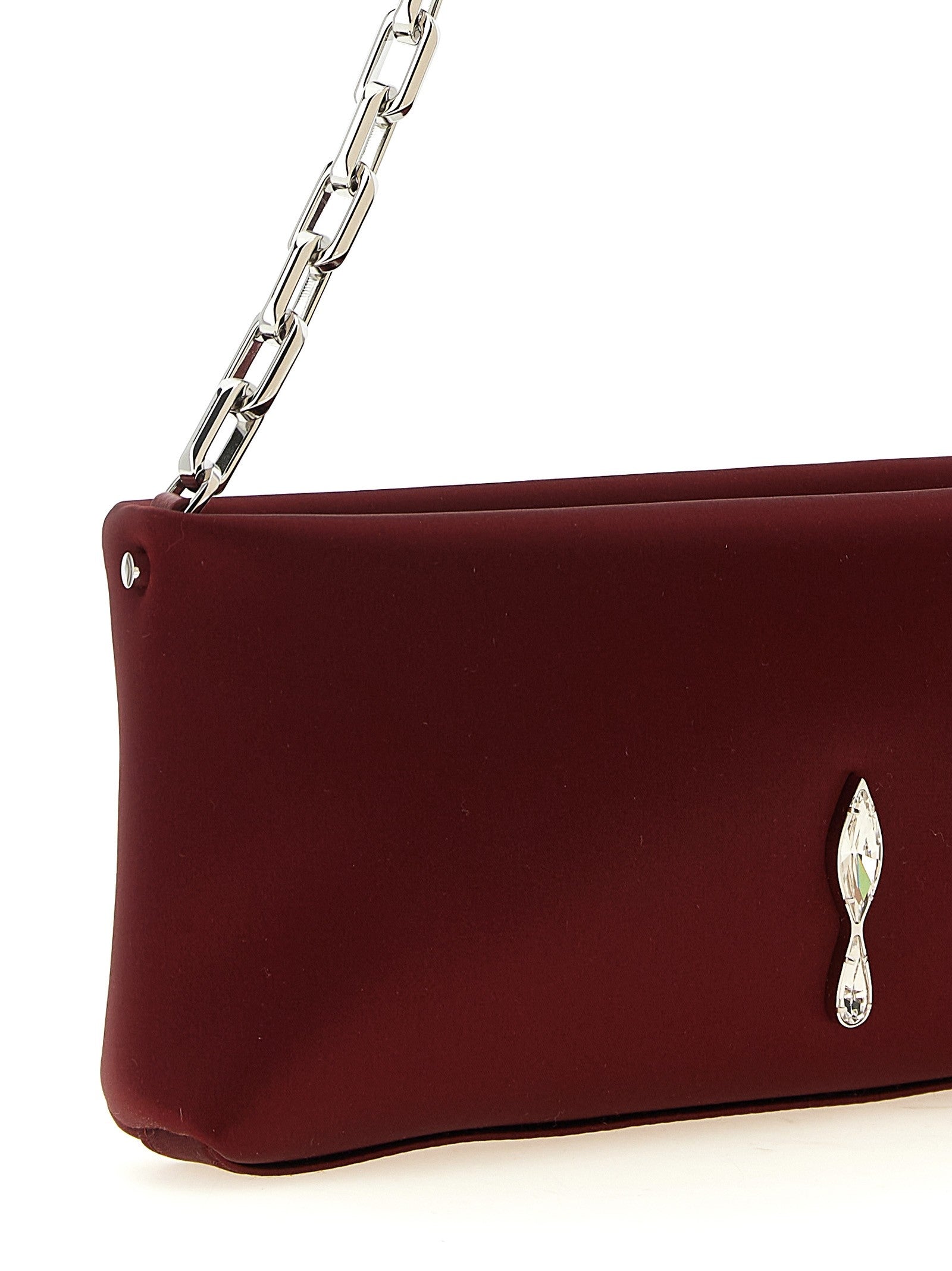 Christian Louboutin Maykimay Clutch Red