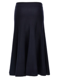 Khaite Mayu Skirt Blue