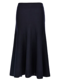 Khaite Mayu Skirt Blue
