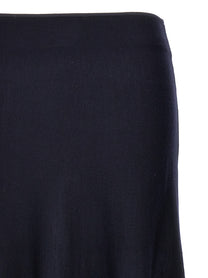 Khaite Mayu Skirt Blue