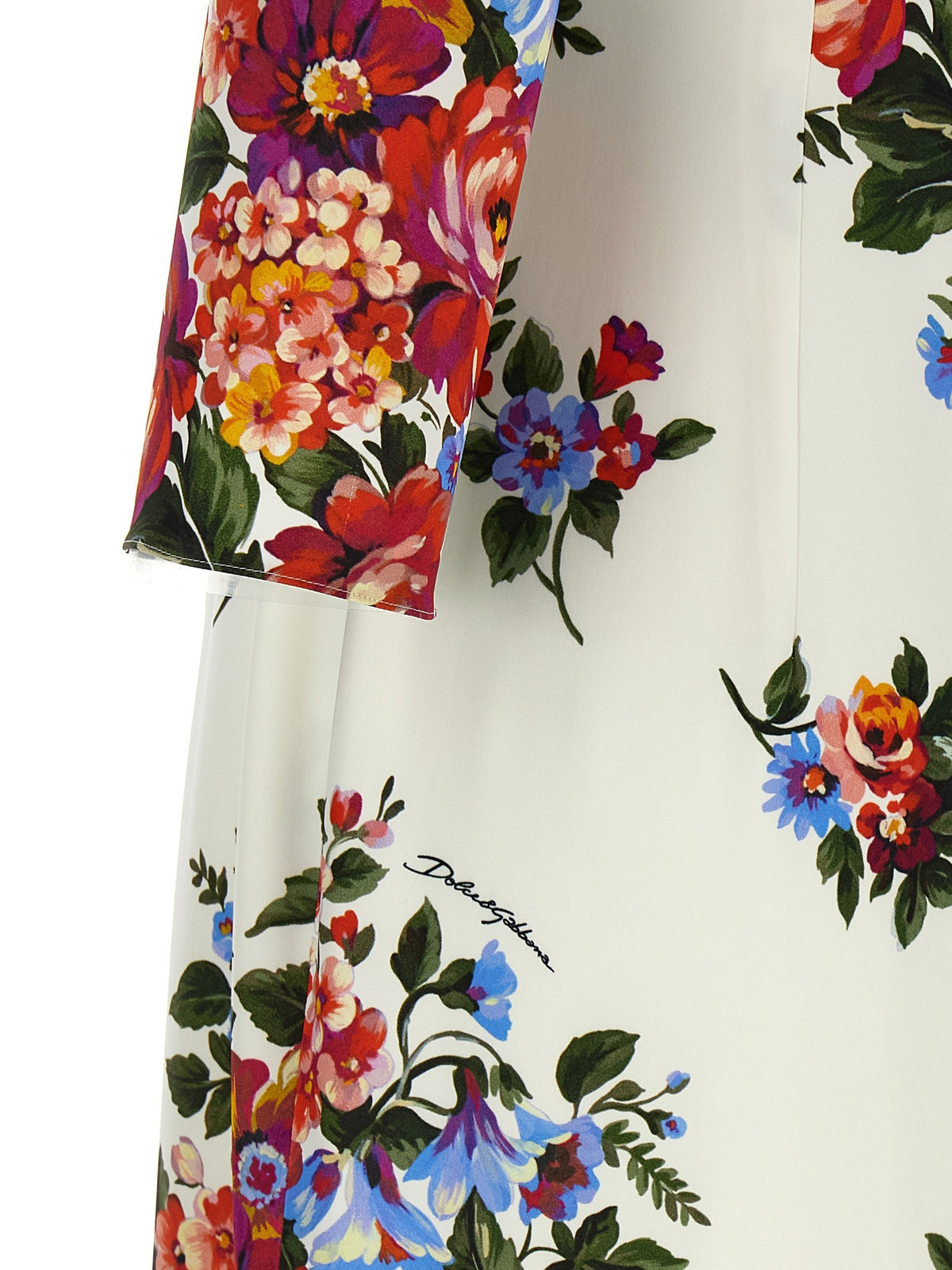 Dolce &amp; Gabbana Mazzo Di Fiori Dress White