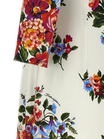 Dolce &amp; Gabbana Mazzo Di Fiori Dress White