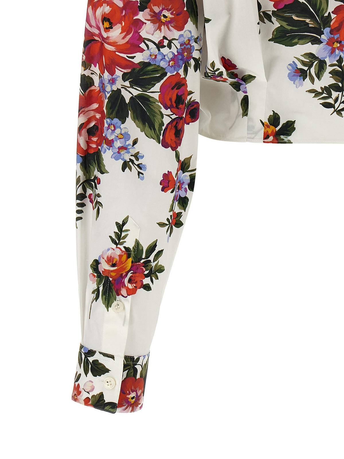 Dolce &amp; Gabbana Mazzo Di Fiori Shirt White
