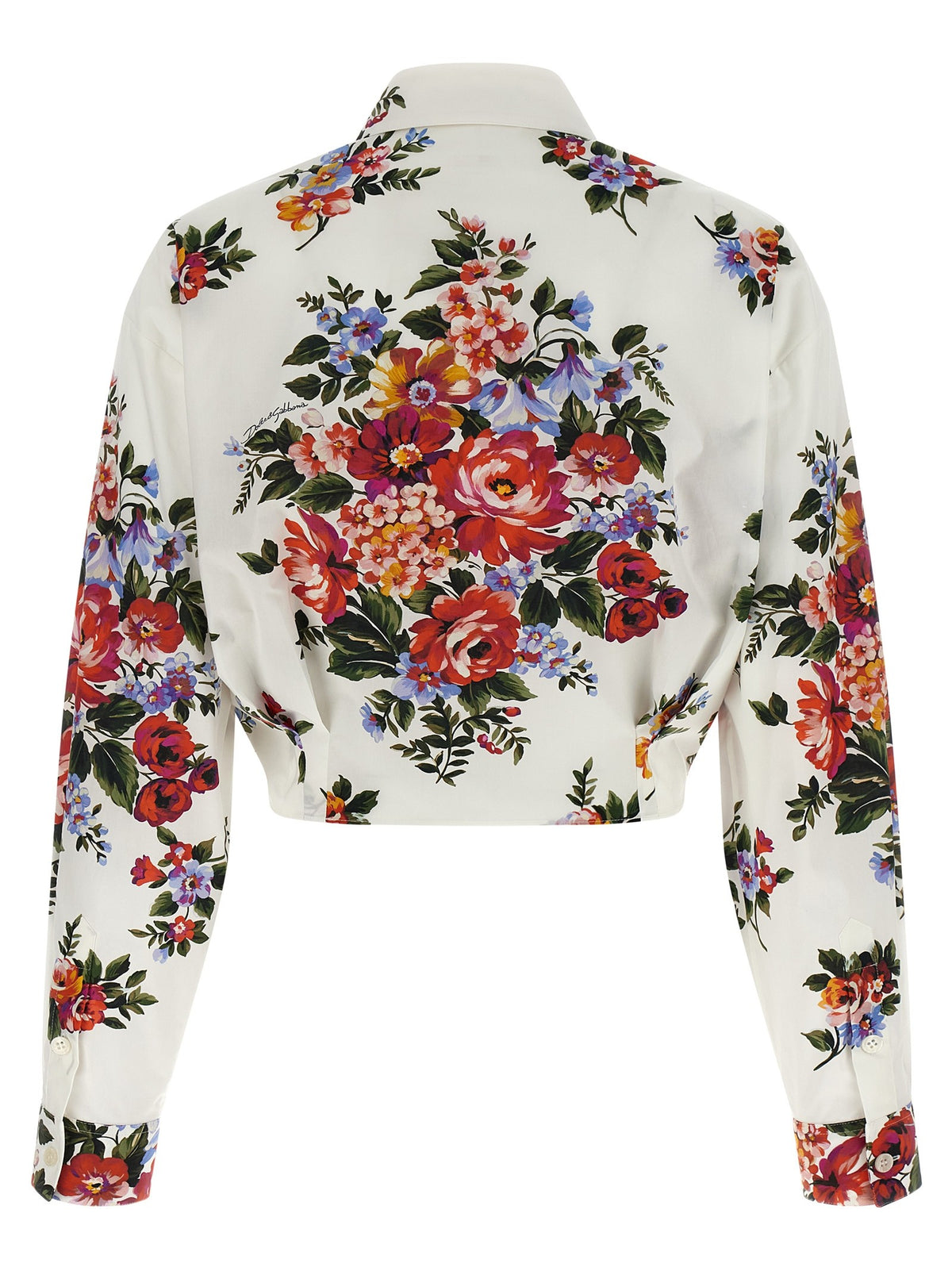 Dolce &amp; Gabbana Mazzo Di Fiori Shirt White
