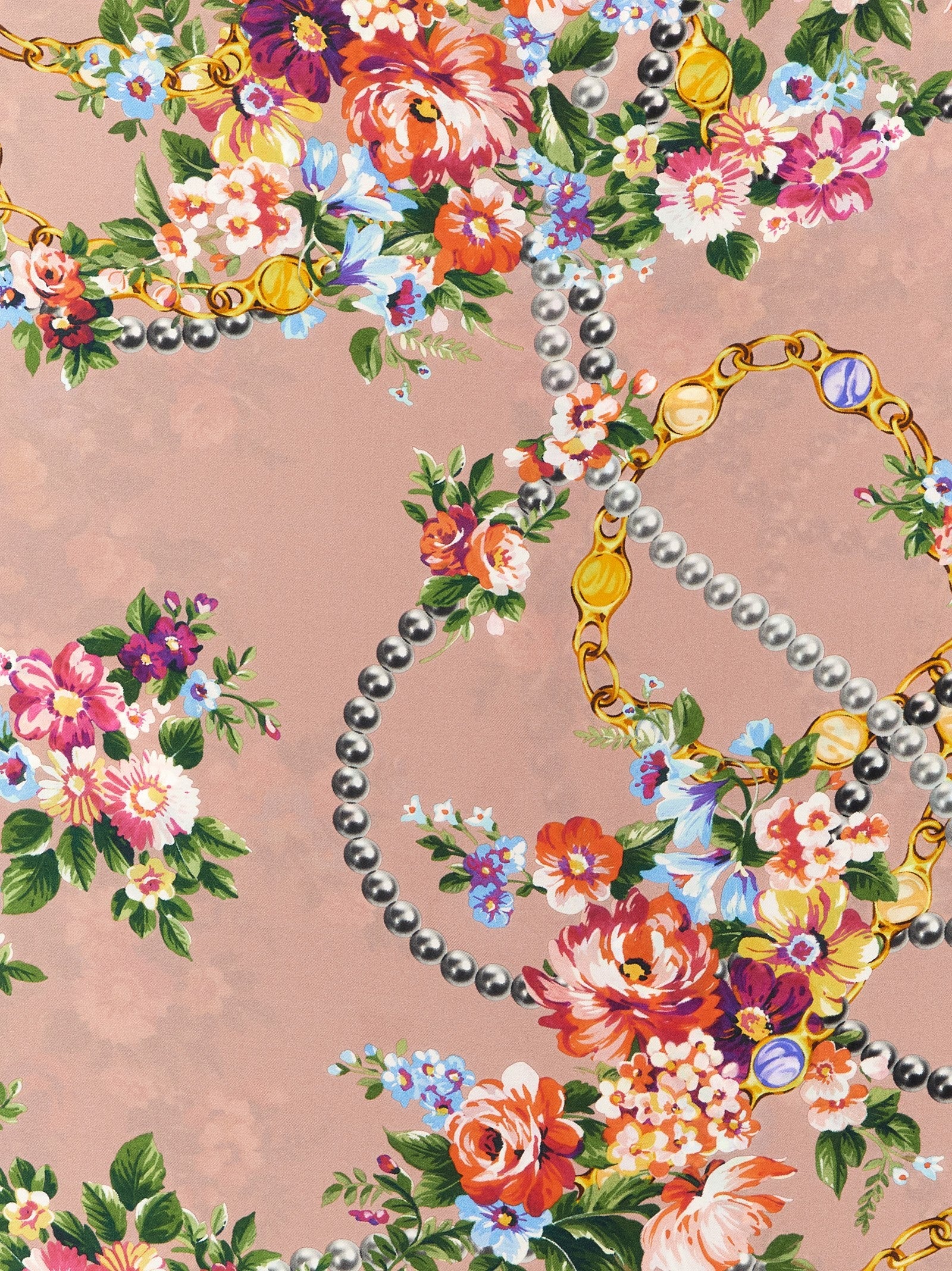 Dolce &amp; Gabbana Mazzolini Di Fiori Scarf Blue