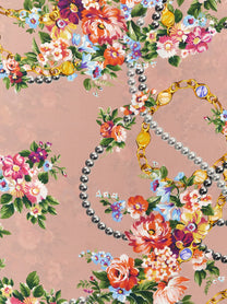 Dolce &amp; Gabbana Mazzolini Di Fiori Scarf Blue