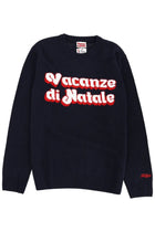 Mc2 Saint Barth Men's Printed Sweater Blue
