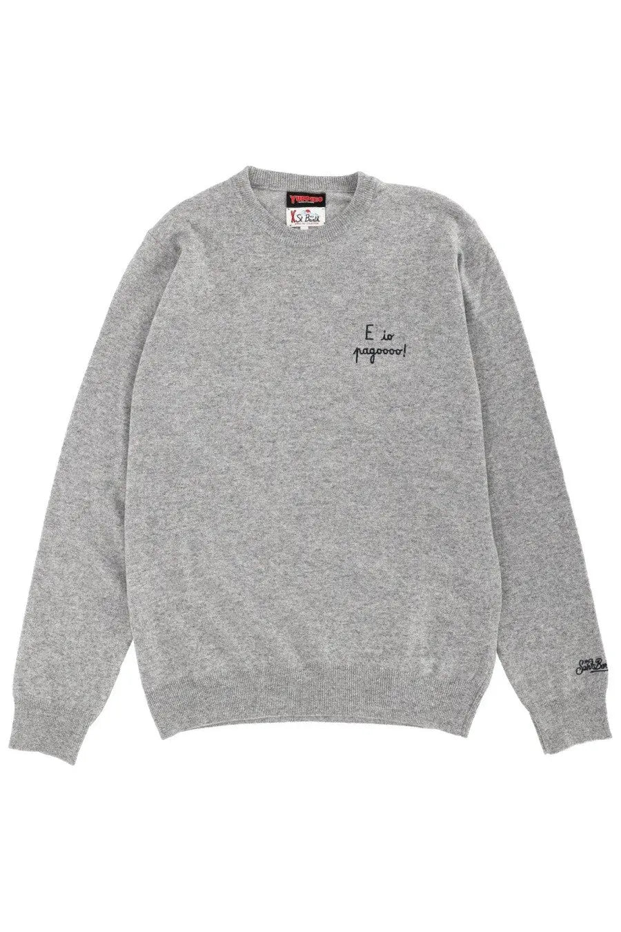 Mc2 Saint Barth Men's Sweater Grey